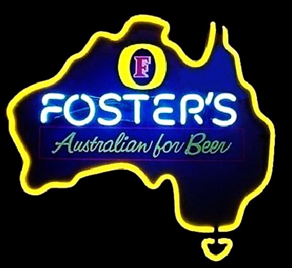Fosters Australia Neon Signs
